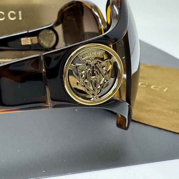 GUCCI Sunglasses Butterfly Tortoise shell GG 3061/S Italy 1934 Knight Logo main image 12